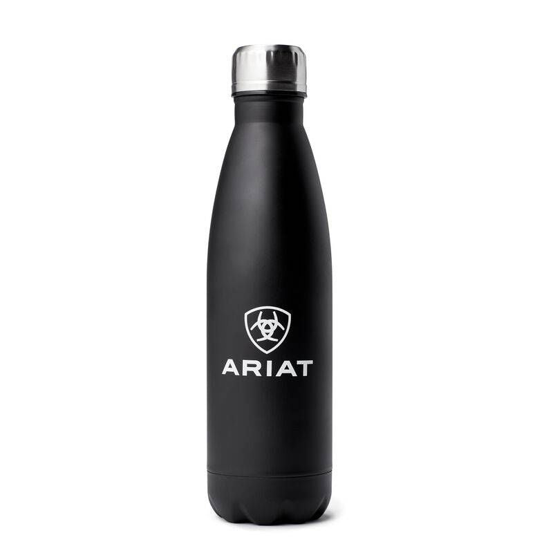 Ariat Logo Water Bottle Black
