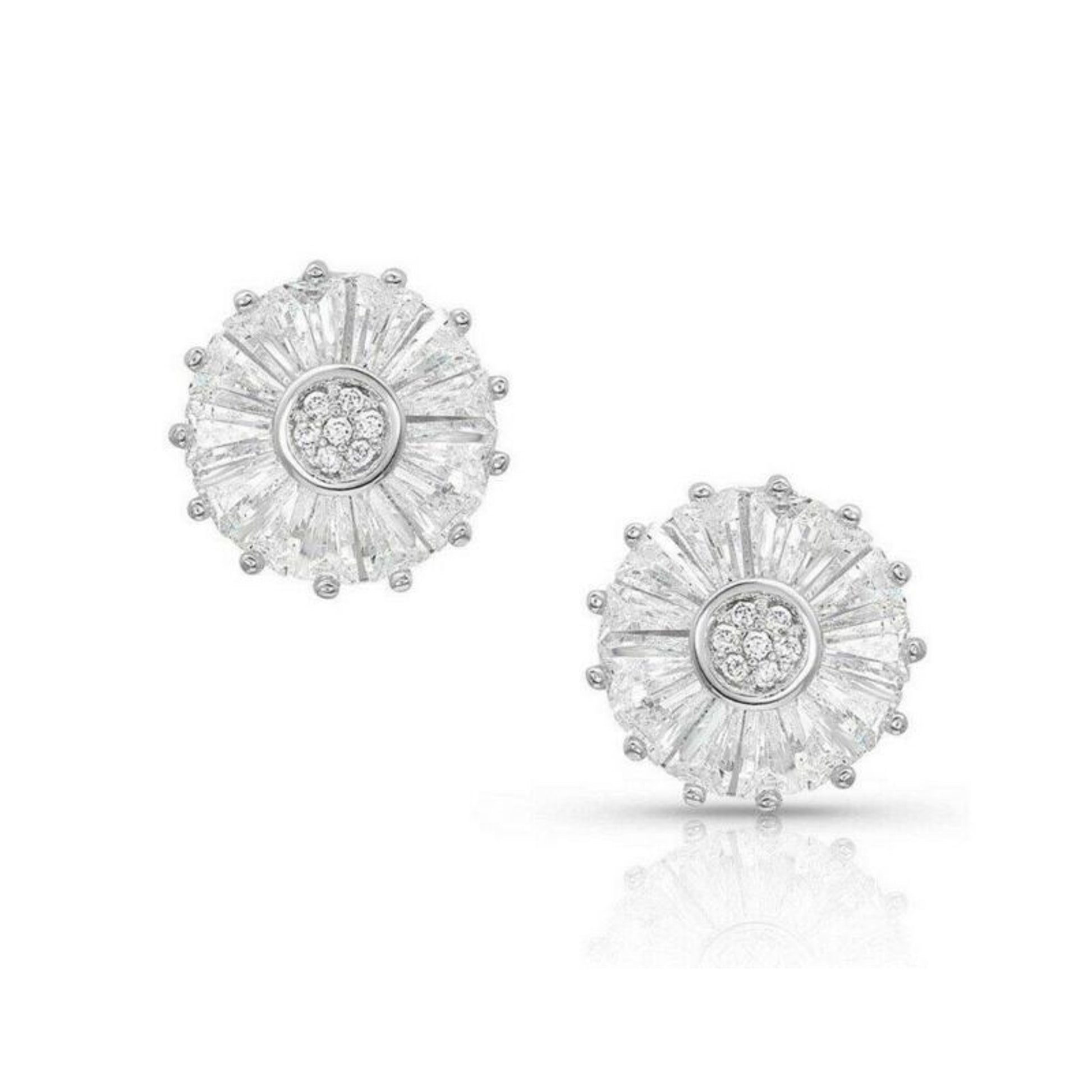 Montana Silversmiths Twinkle Wheel Earrings Cubic