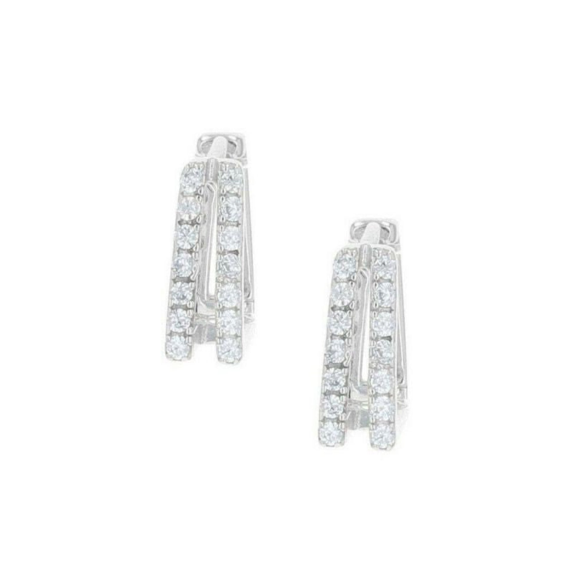 Montana Silversmiths Minimal V Stirrup Earrings Cu