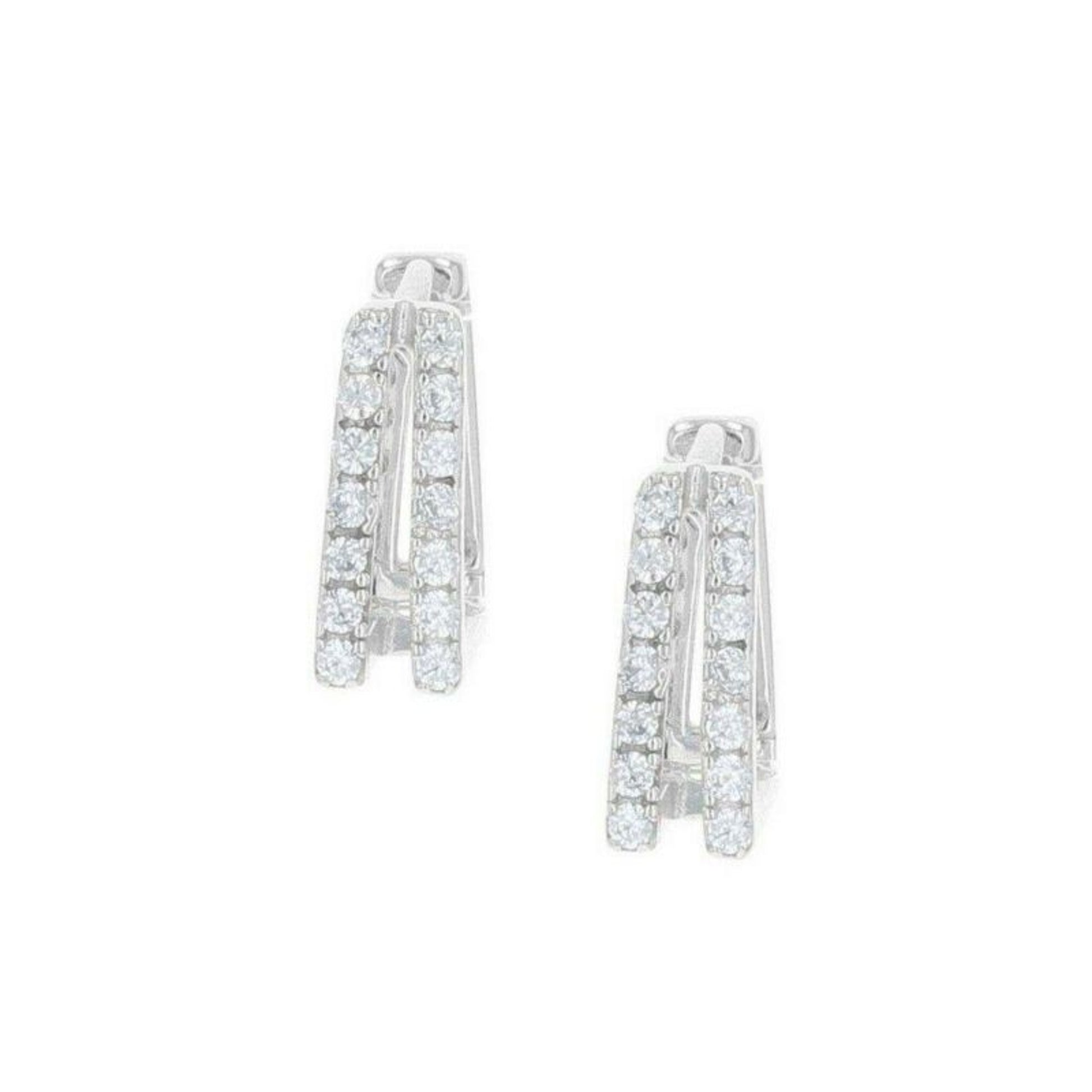 Montana Silversmiths Minimal V Stirrup Earrings Cu