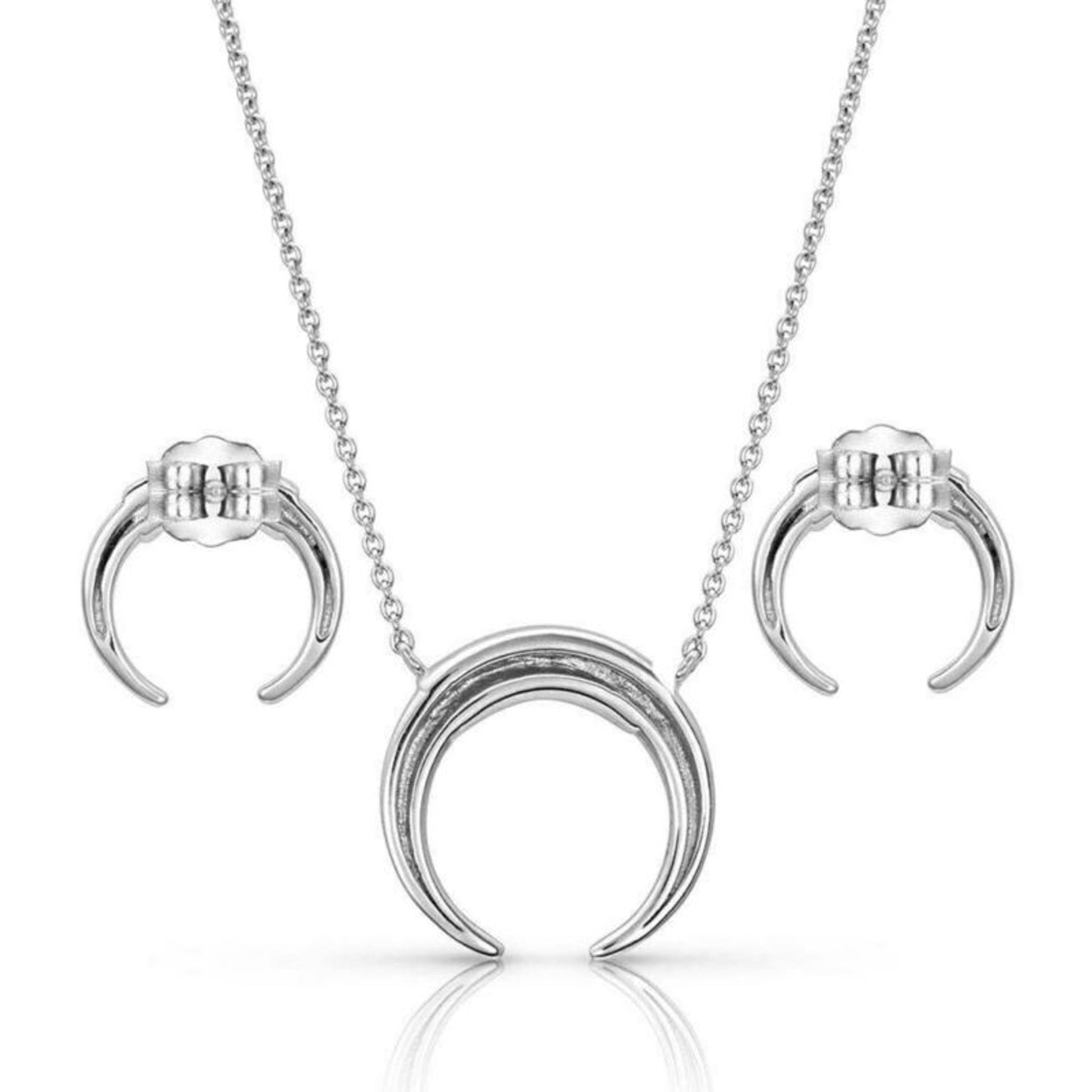 Montana Silversmiths Squash Blossom Jewelry Set 19