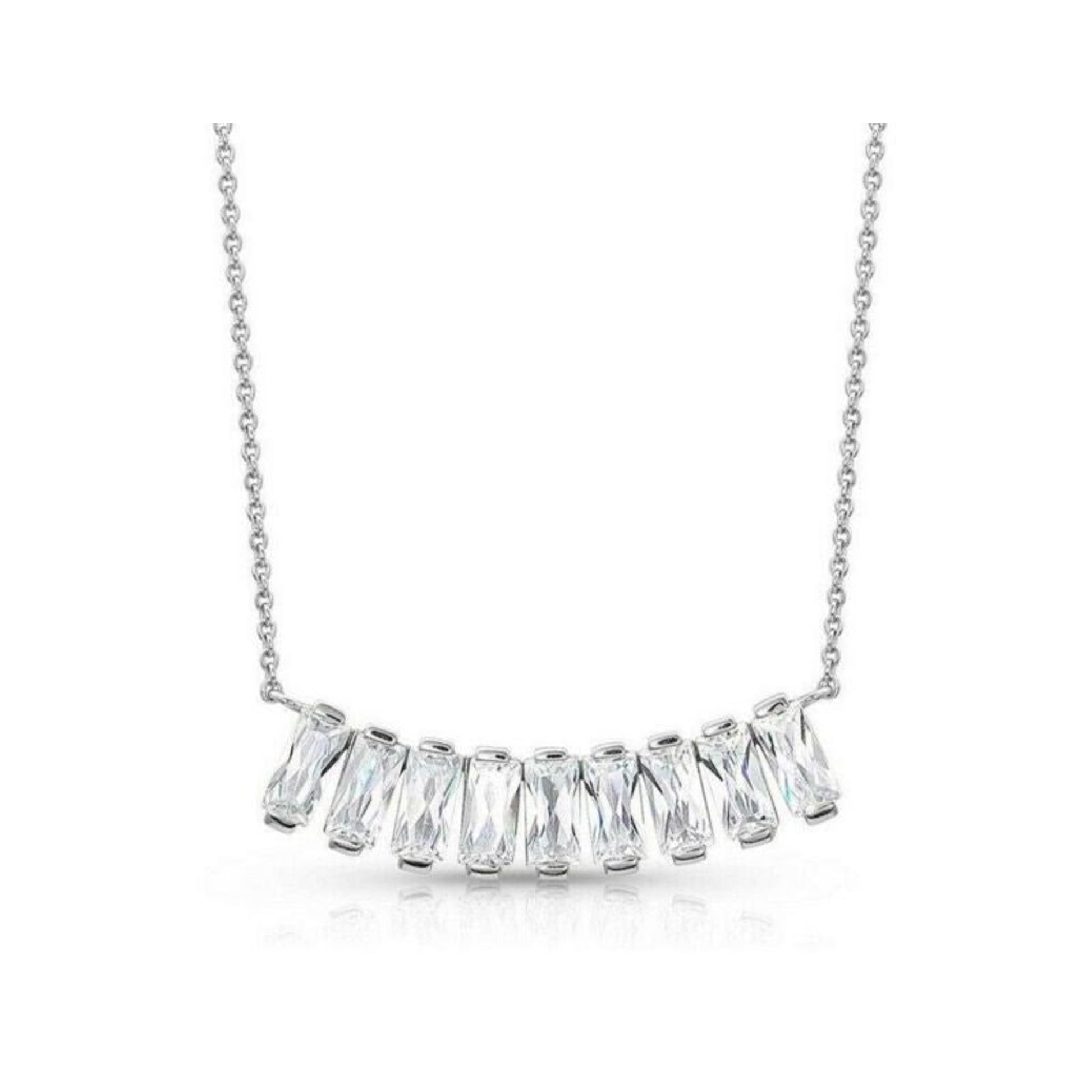 Montana Silversmiths Bar Nine Bar Necklace 19in