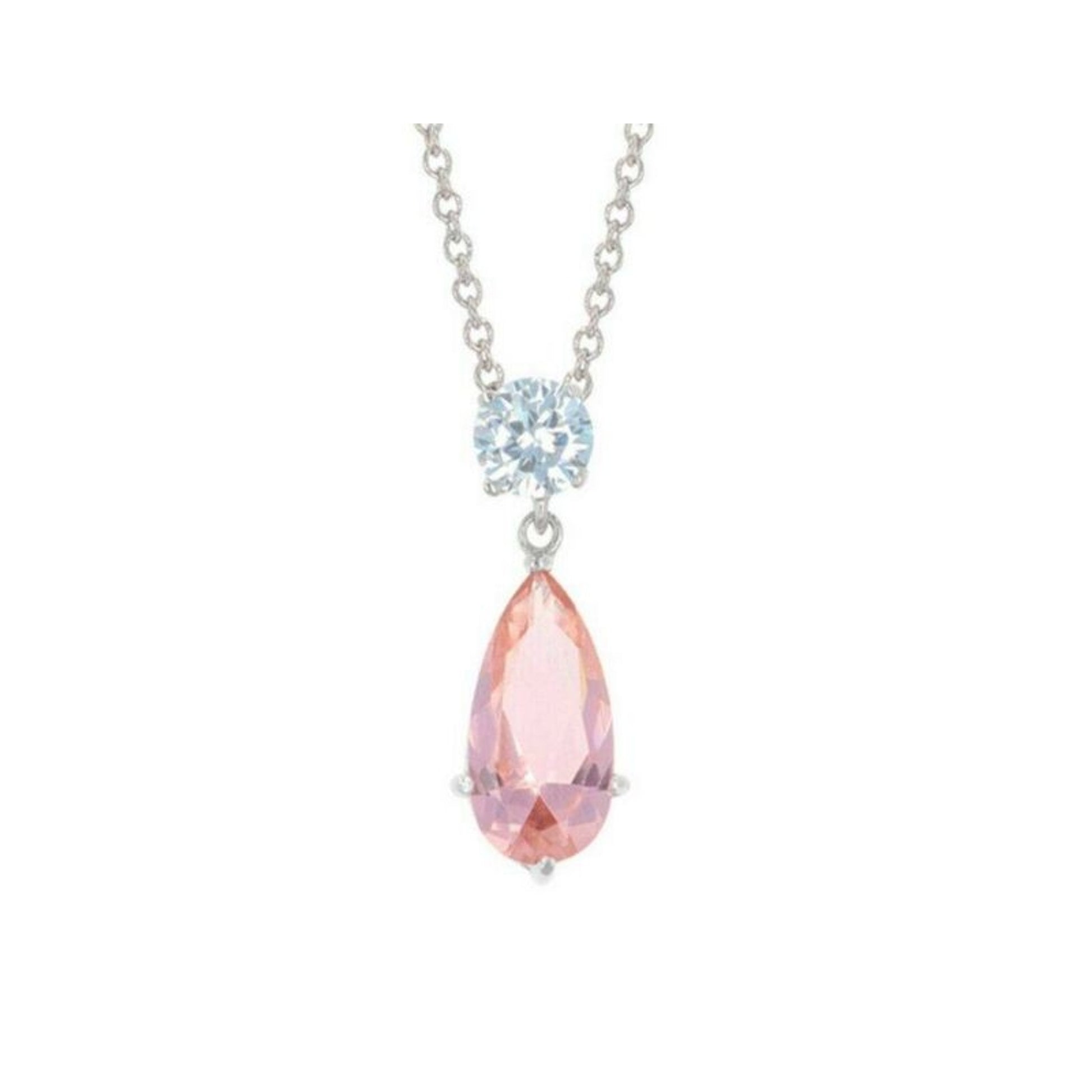 Montana Silversmiths Glamour MorganiteTear Drop Ne