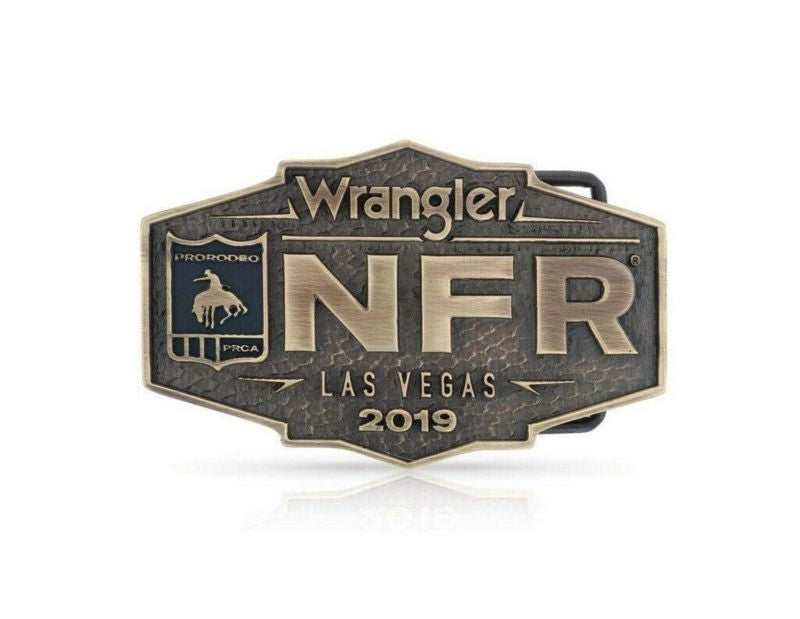 Montana Silversmiths WNFR Bronze Cast 2019 Buckle