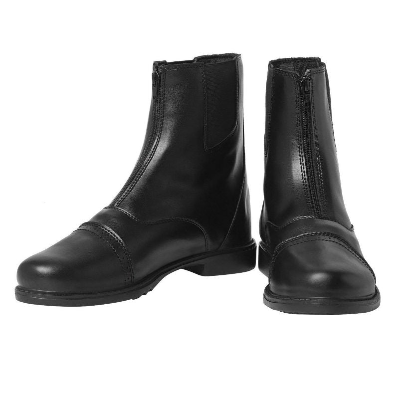 TuffRider Mens Starter Paddock Boots 10.5 Black