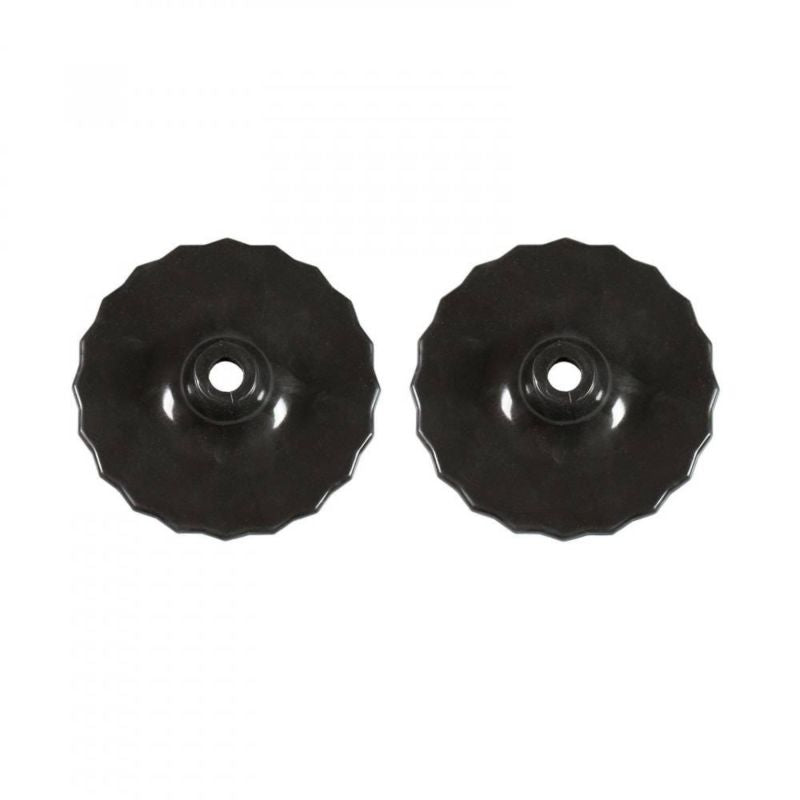 Horze Soft Bit Guards Sold in Pairs - Black 3.5