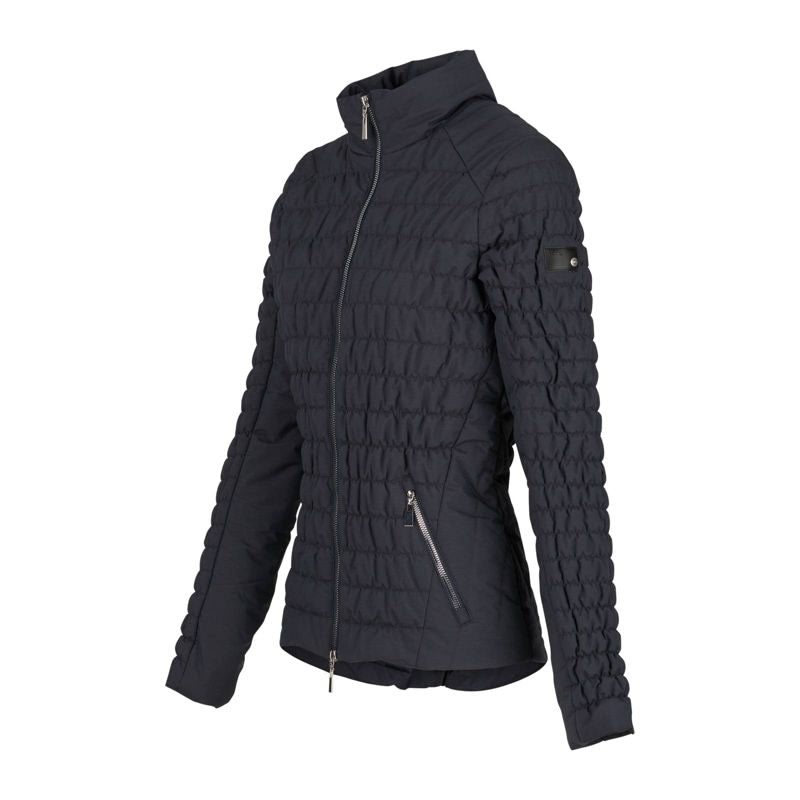 Horze Ladies Luna Quilted Stretch Jacket 4 Dark Na