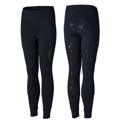 Horze Kids Cool Mesh Silicone Full Seat Tights