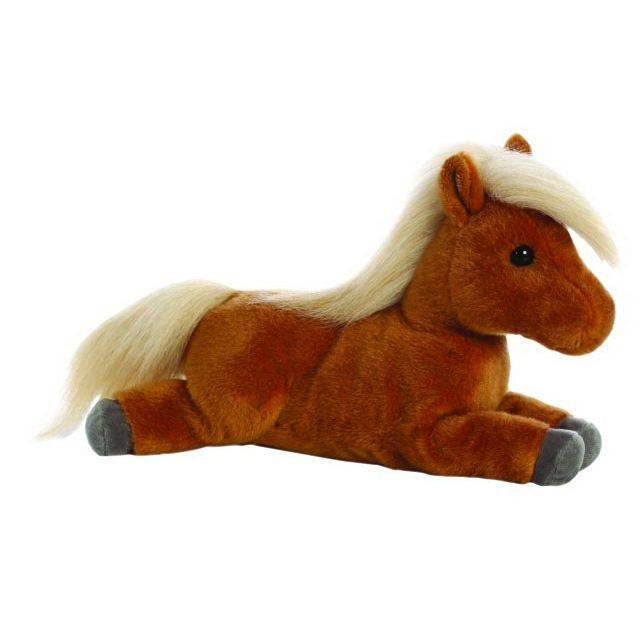Plush Pony 12" Brown