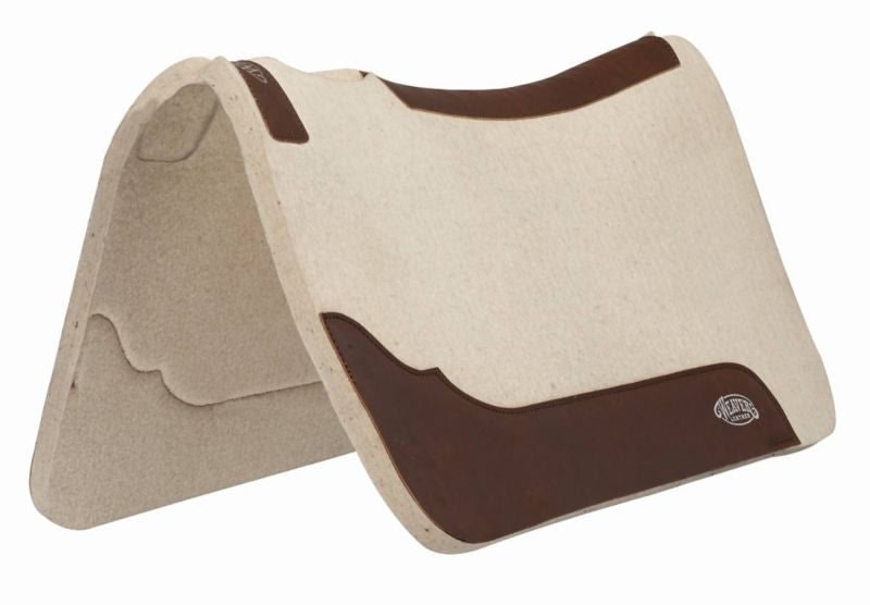 Weaver Pressed Merino Wool Felt Contoured 1in Pad
