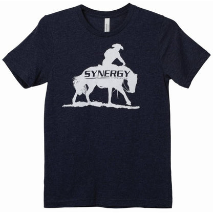 Synergy by Weaver Reining T-Shirt Medium Navy