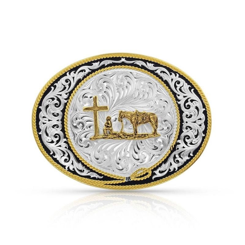 Montana Silversmiths Ranch Rope Christian Cowboy B