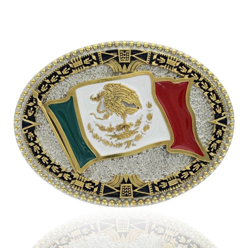 Montana Silversmiths Grand Mexican Flag Attitude B