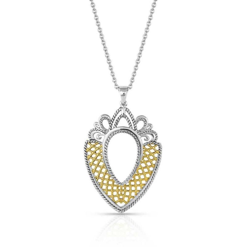 Montana Silversmiths Honeycomb Western Lace Neckla