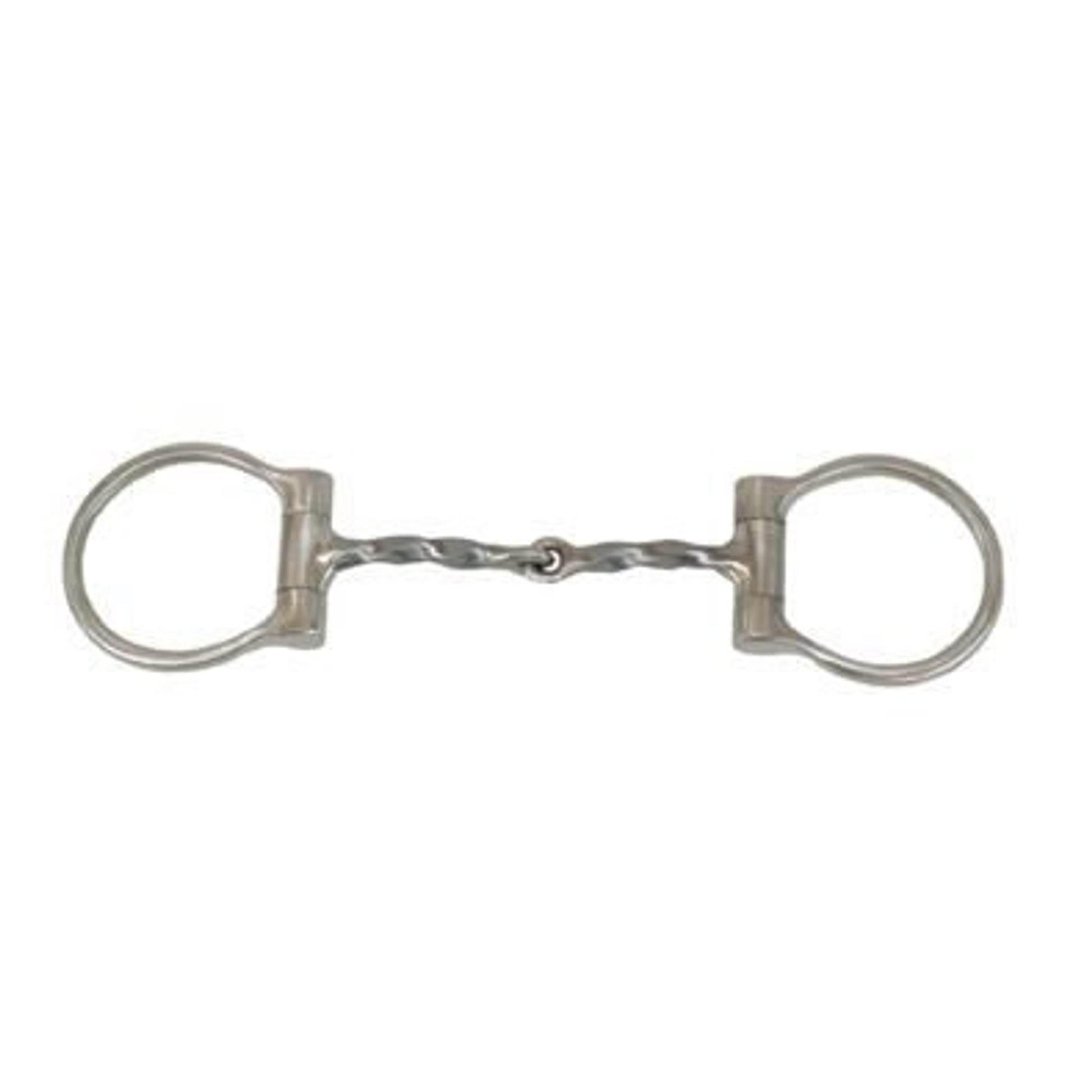 Western SS Twist Snaffle D-Ring Bit