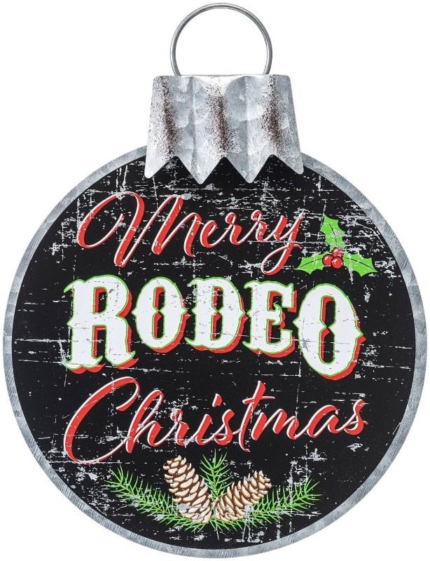 Gift Corral Metal Merry Christmas Sign Rodeo