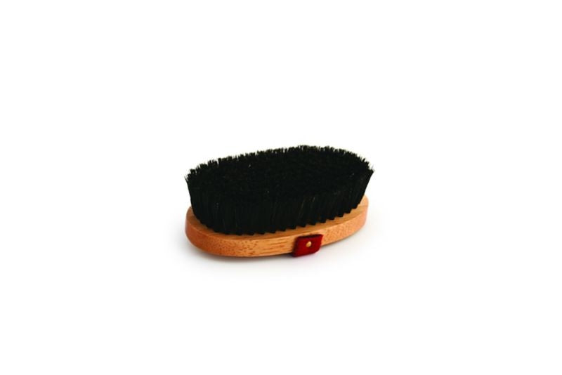Legends Mini Boar Bristle Show Brush 4 1/2in Black