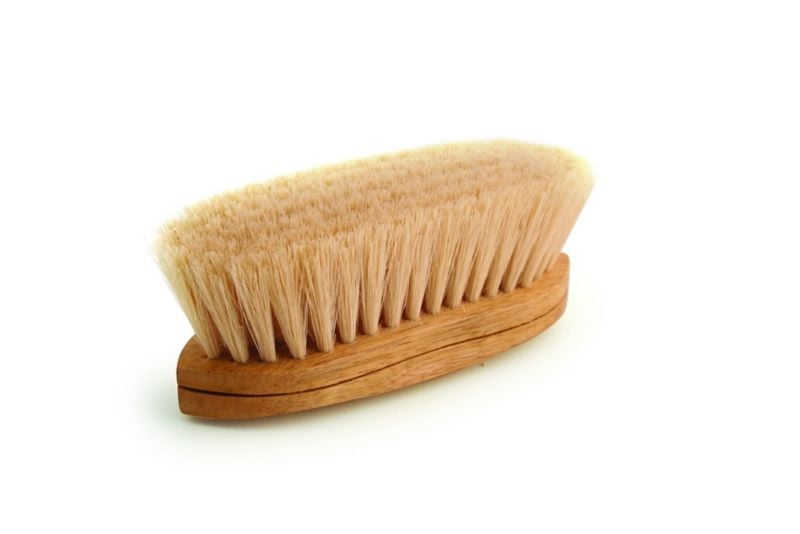 Legends Tampico Curved Grooming Brush 81/4in Wht