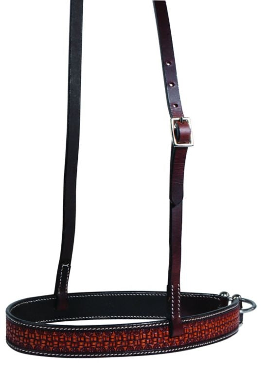 Professionals Choice Block Basket Noseband Horse N