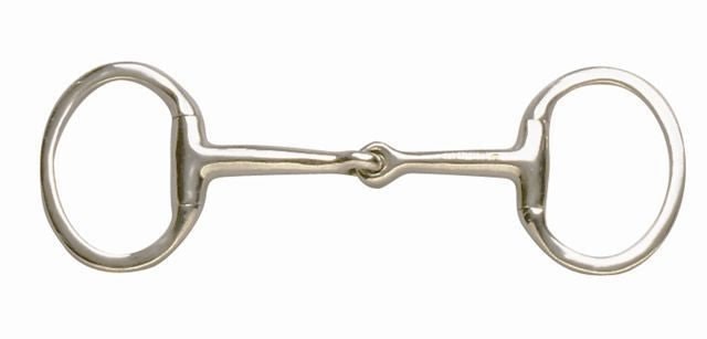 Centaur Mediumweight Eggbutt Snaffle Bit
