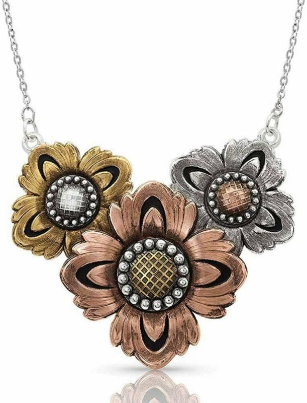 Montana Silversmiths Country Sunshine Flower Neckl