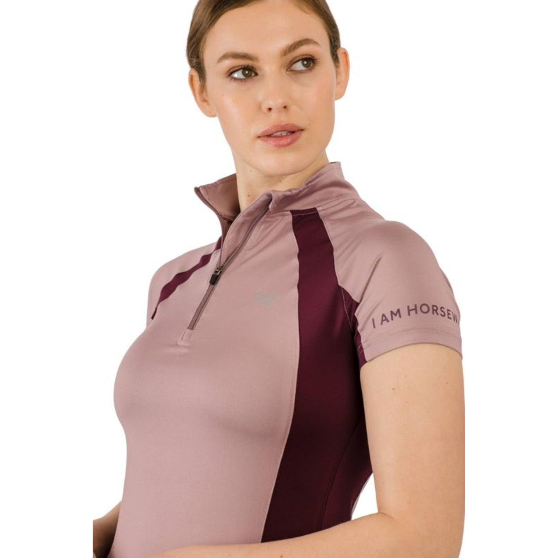 Horseware Ladies Aveen Half Zip Technical Short Sl