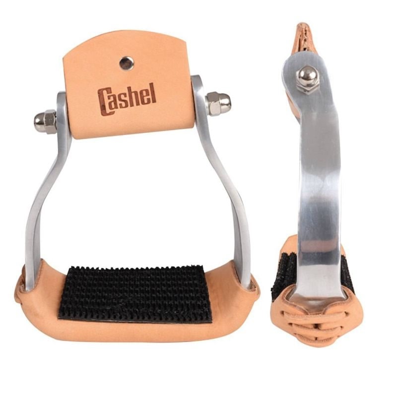 Cashel Aluminum Slanted Stirrup with 2.5-inch Neck