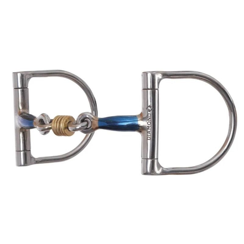 Reinsman Diamond R 3-Piece Dee Ring Bit Horse Swee