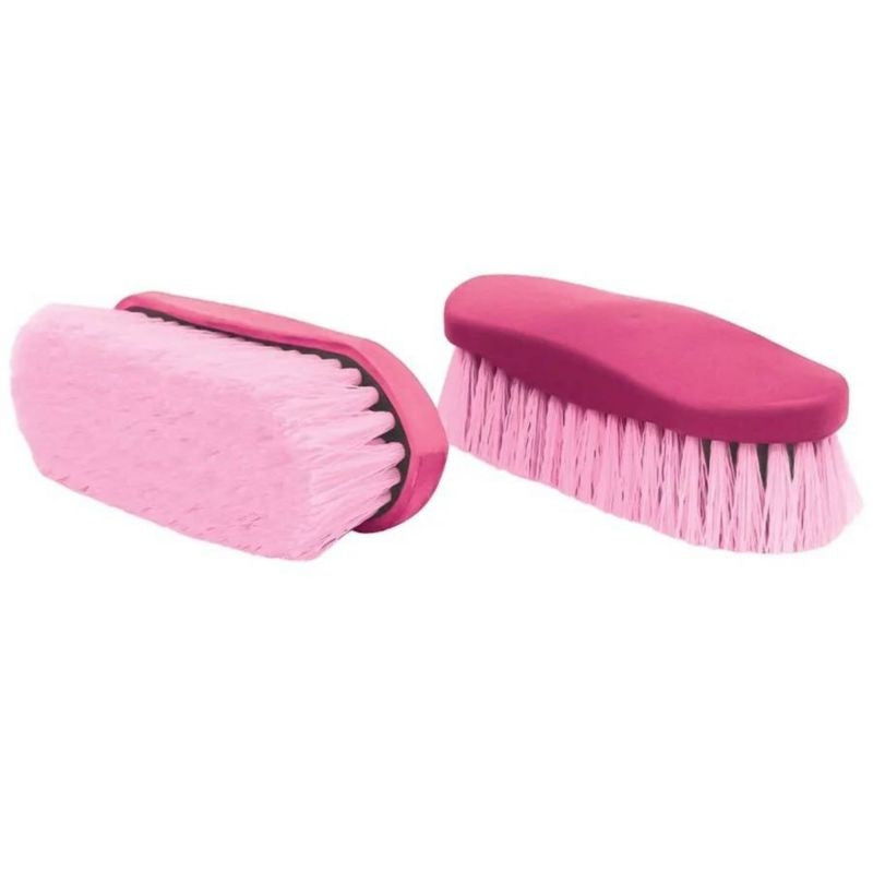 Reinsman Soft Grip Stiff Brush Small Pink