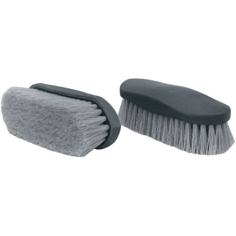 Reinsman Soft Grip Stiff Brush Medium Grey