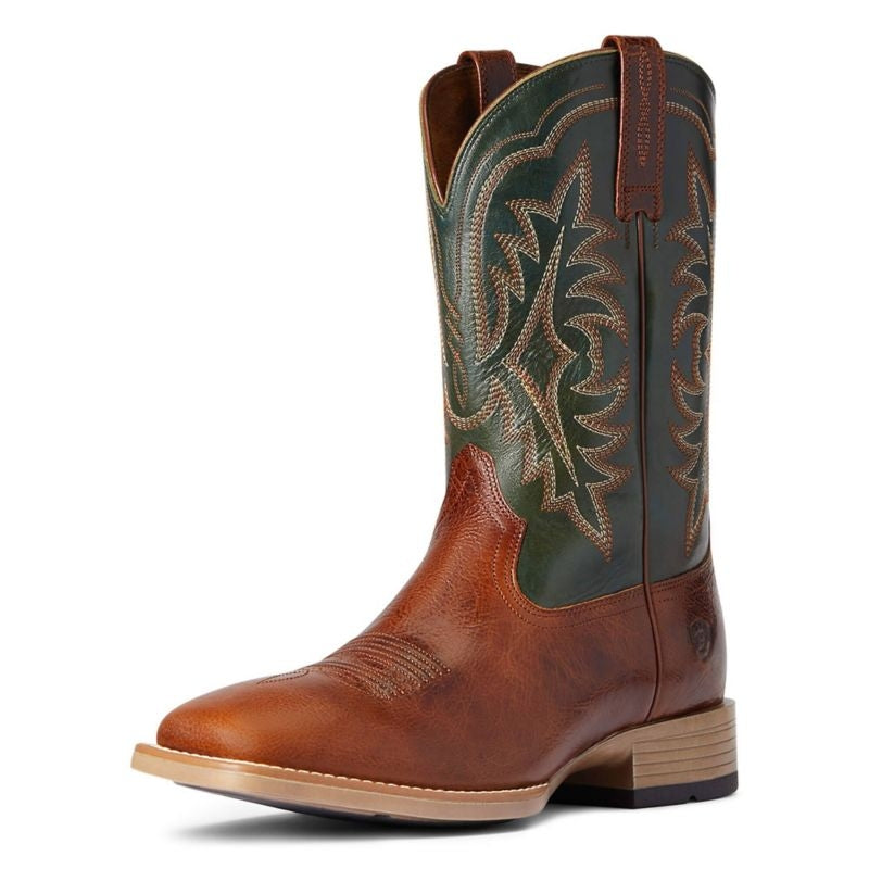 Ariat Mens Ryden Ultra Western Boots 9D Gingersnap