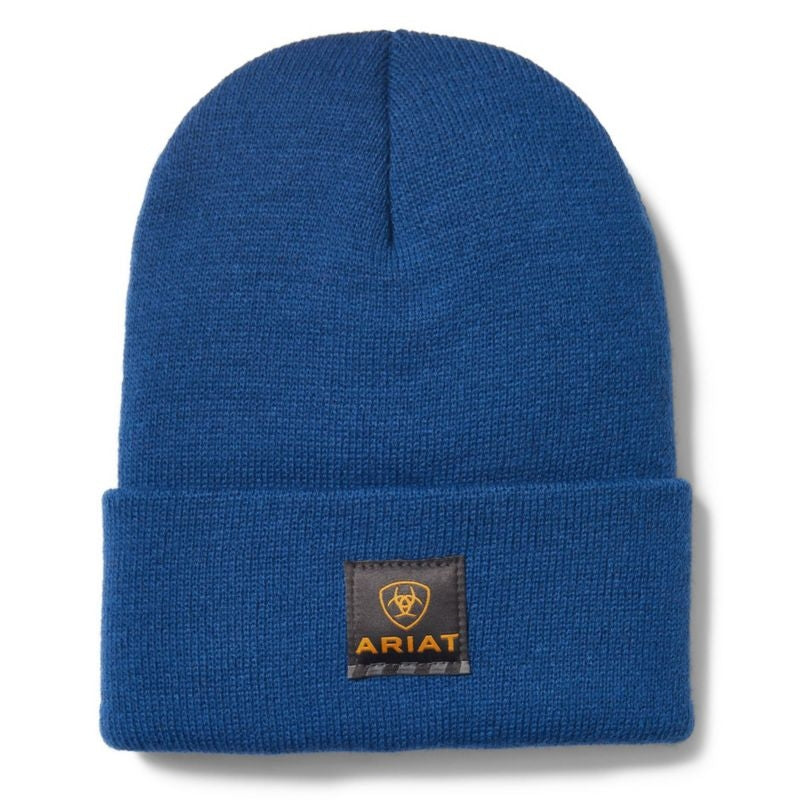 Ariat Mens Rebar Watch Cap Cobalt