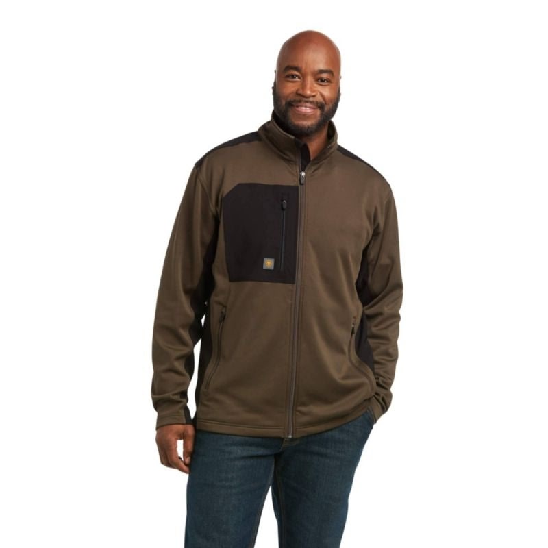 Ariat Mens Rebar Dri-Tech DuraStretch Fleece Hybri