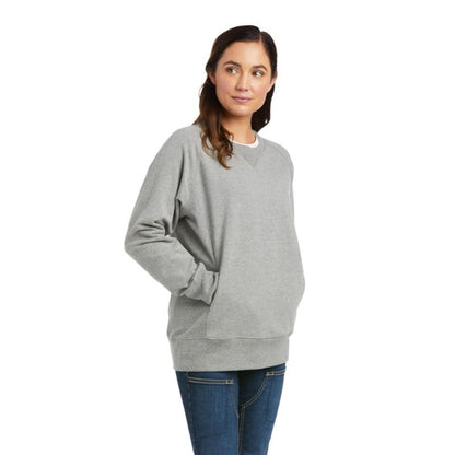Ariat Ladies Rebar Workman Washed Fleece Sweatshir