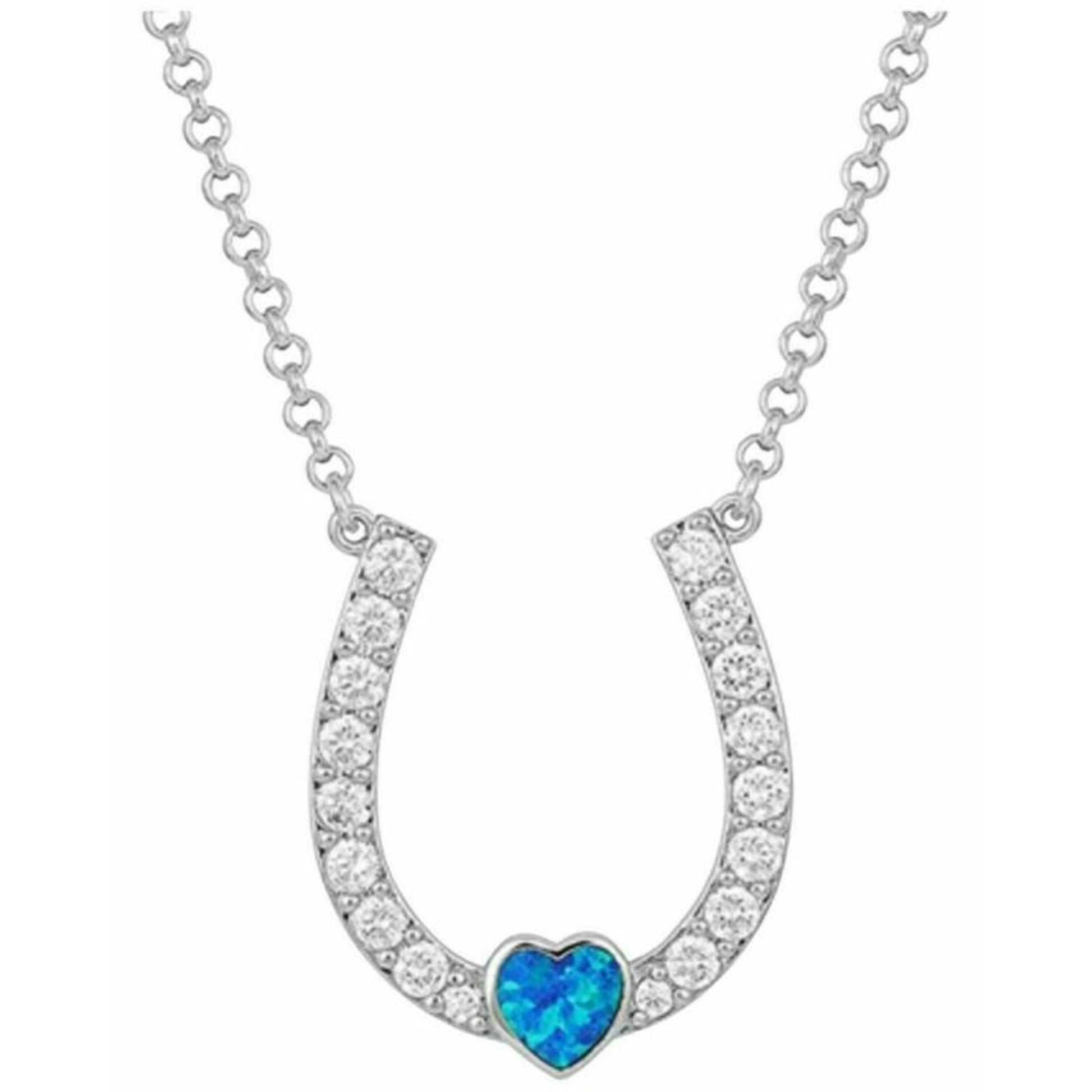 Montana Silversmiths Lucky in Love Horseshoe Neckl