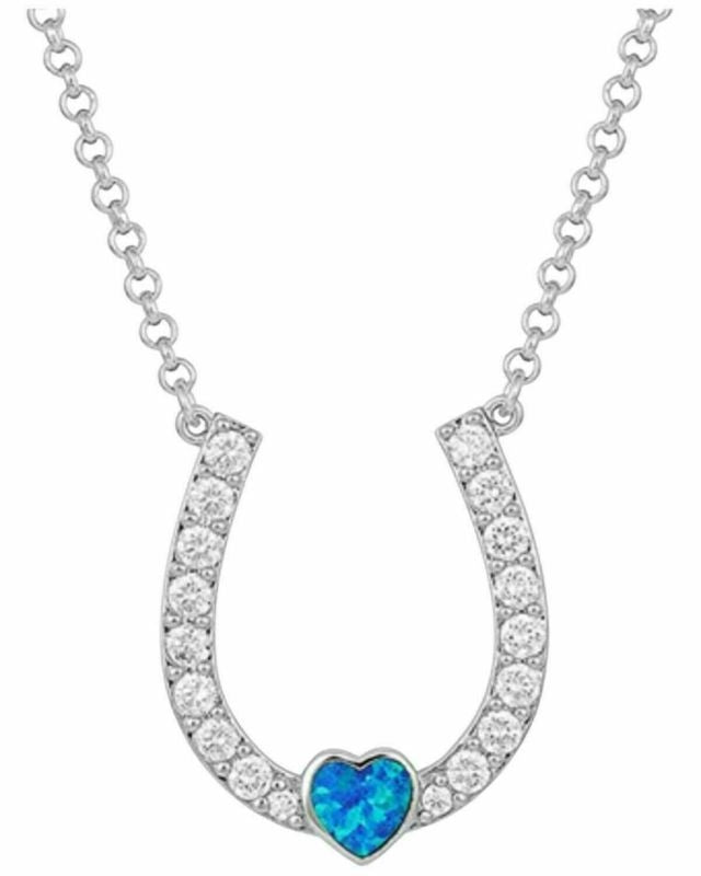 Montana Silversmiths Lucky in Love Horseshoe Neckl