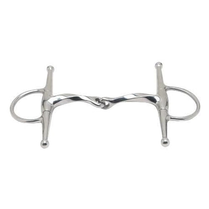 Korsteel Slow Twist Eggbutt Snaffle Bit