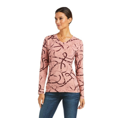 Ariat Womens Bridle Print Tee