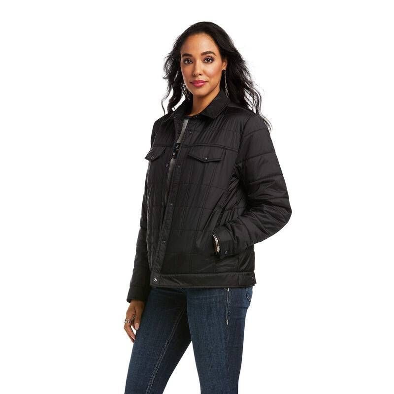 Ariat Ladies REAL Puffer Trucker Jacket