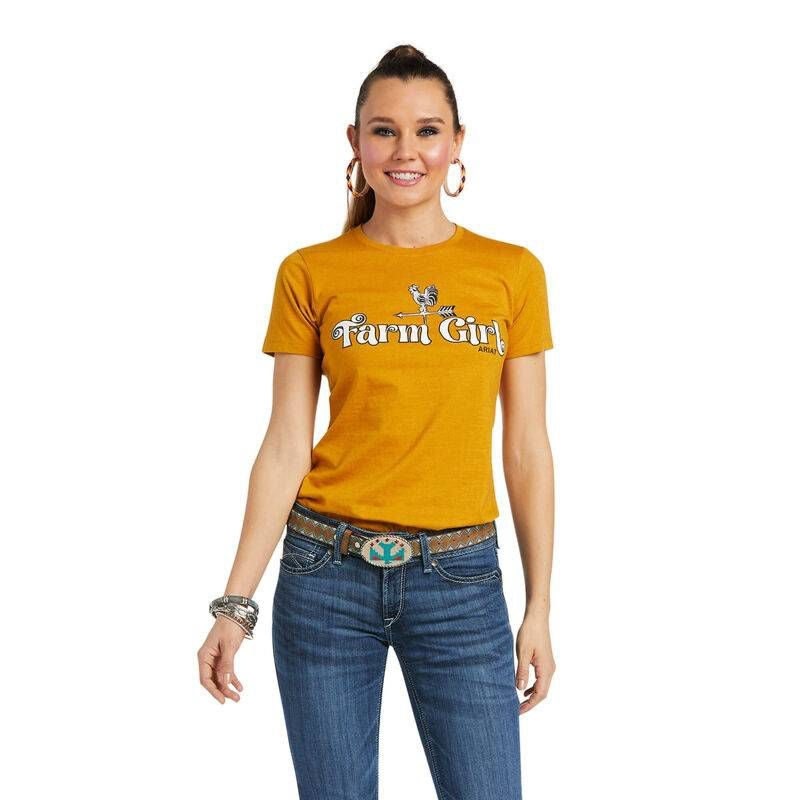 Ariat Ladies Farm Girl Tee Shirt