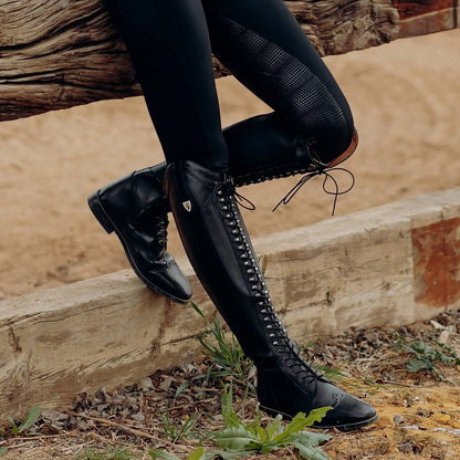 Horze Ladies Lace up Tall Riding Boots
