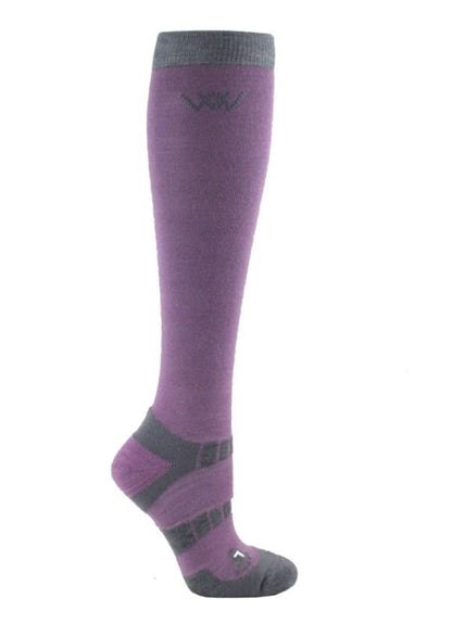 Woof Wear Bamboo Long Socks - 2 Pair LG Black