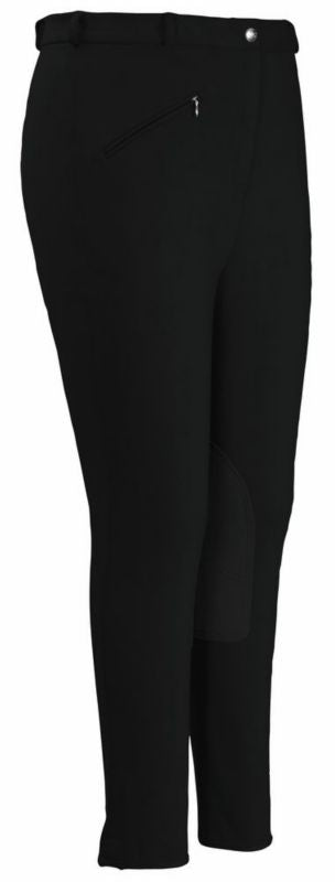 Tuff Rider Cotton Low Rise Ladies 36 Black