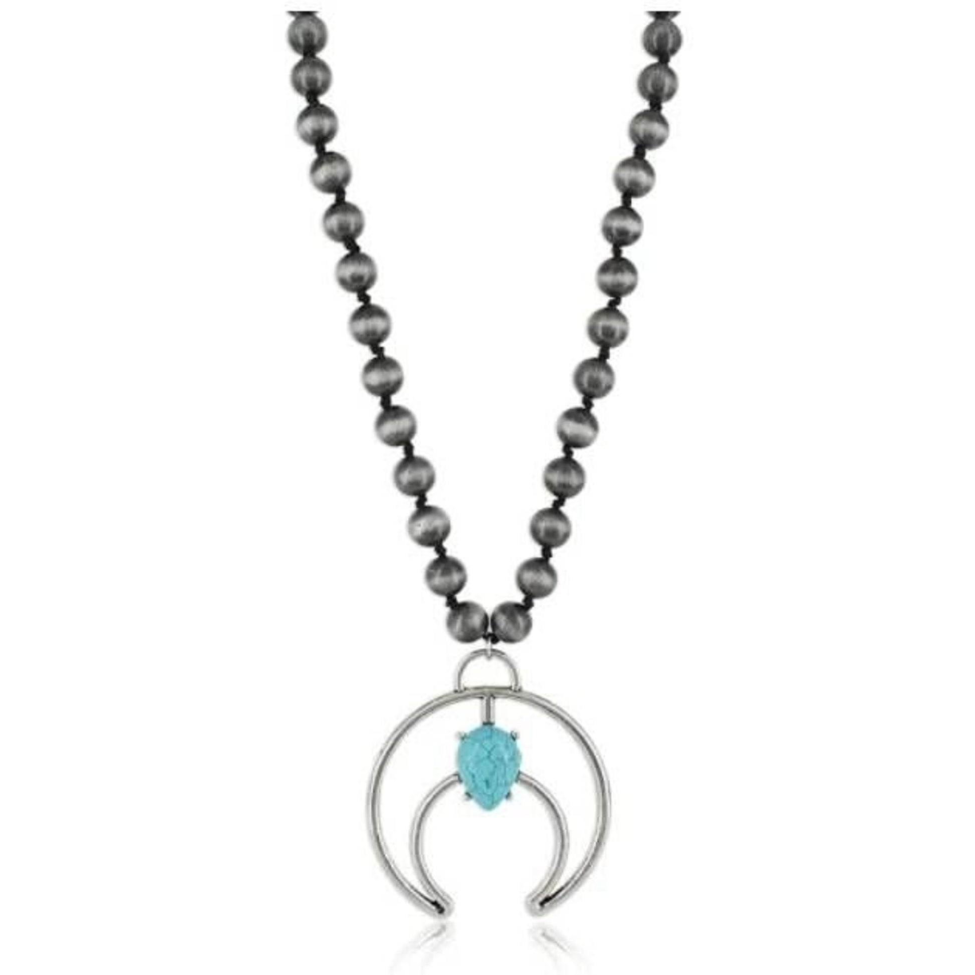 Montana Silversmiths Teardrop Crescent Necklace