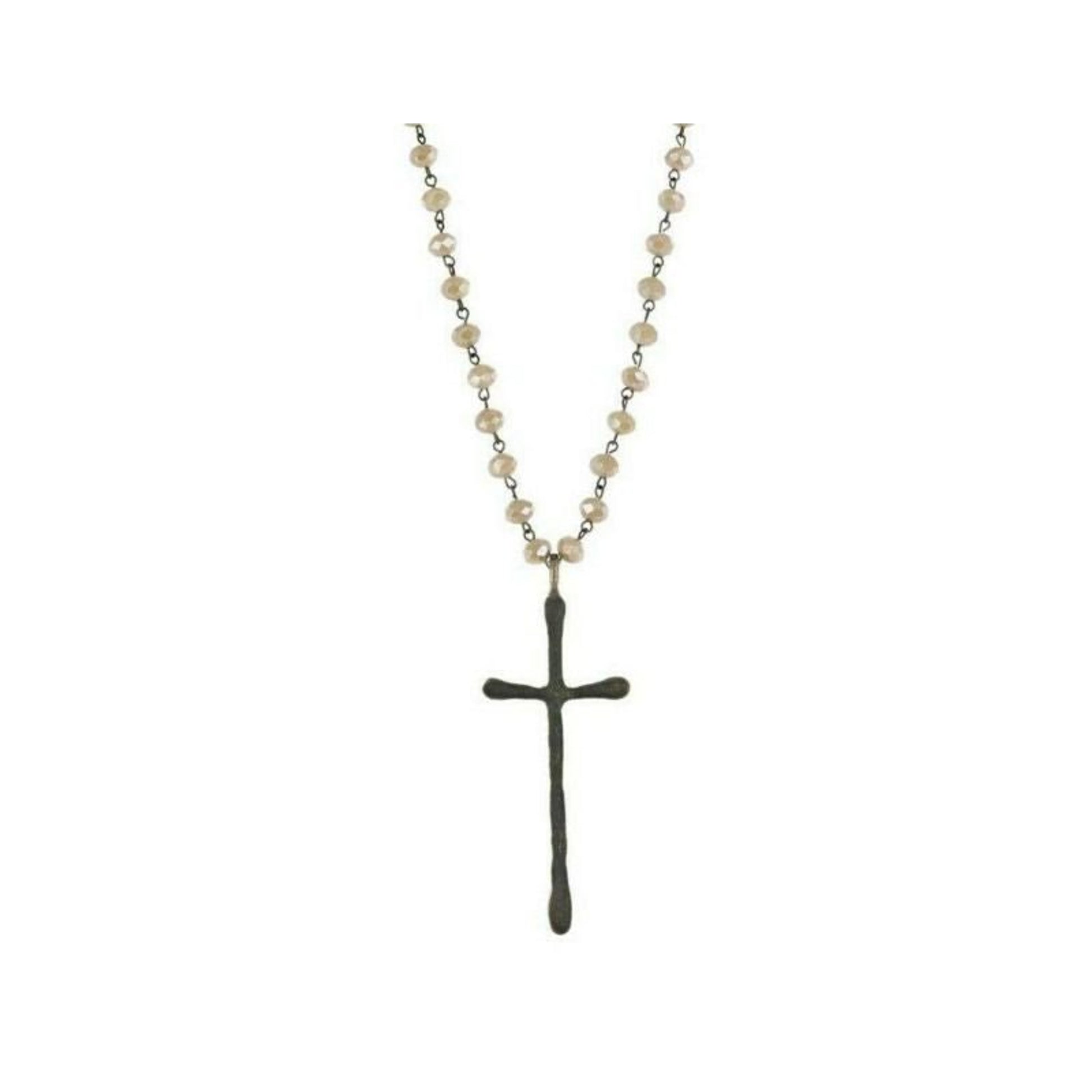 Montana Silversmiths Cross Bead Attitude Necklace