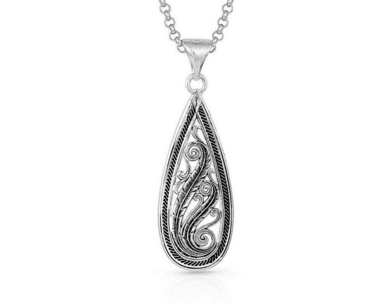 Montana Silversmiths Dancing Teardrop Necklace