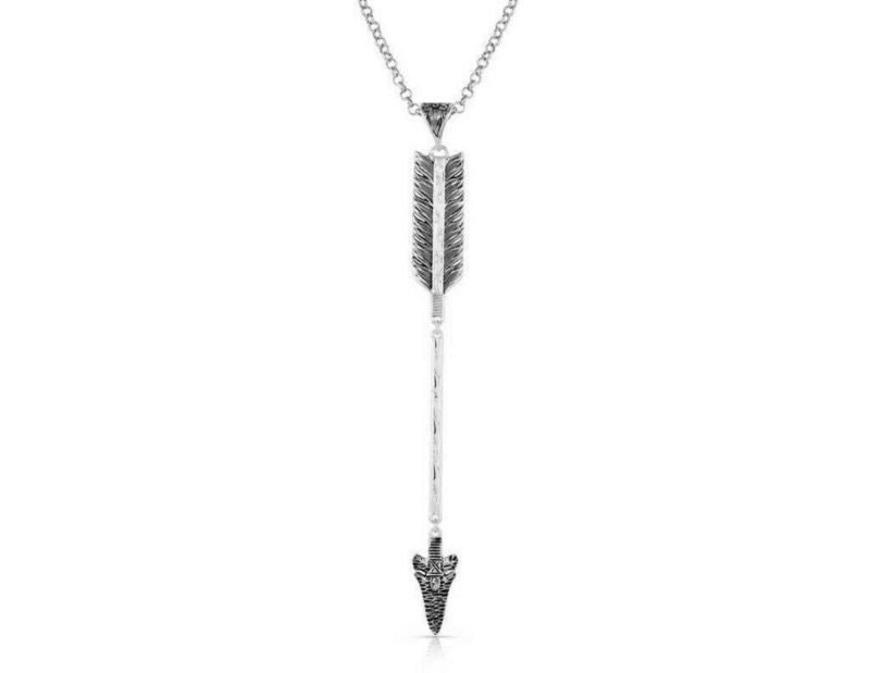 Montana Silversmiths Soaring Eagle Arrow Necklace