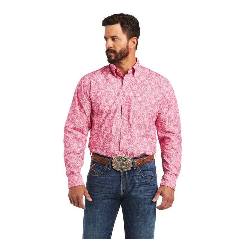 Ariat Mens Mark Classic Fit Long Sleeve Shirt