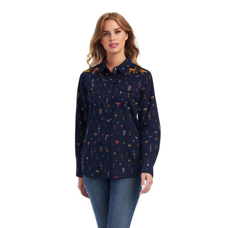 Ariat Ladies REAL Dakota Snap Shirt