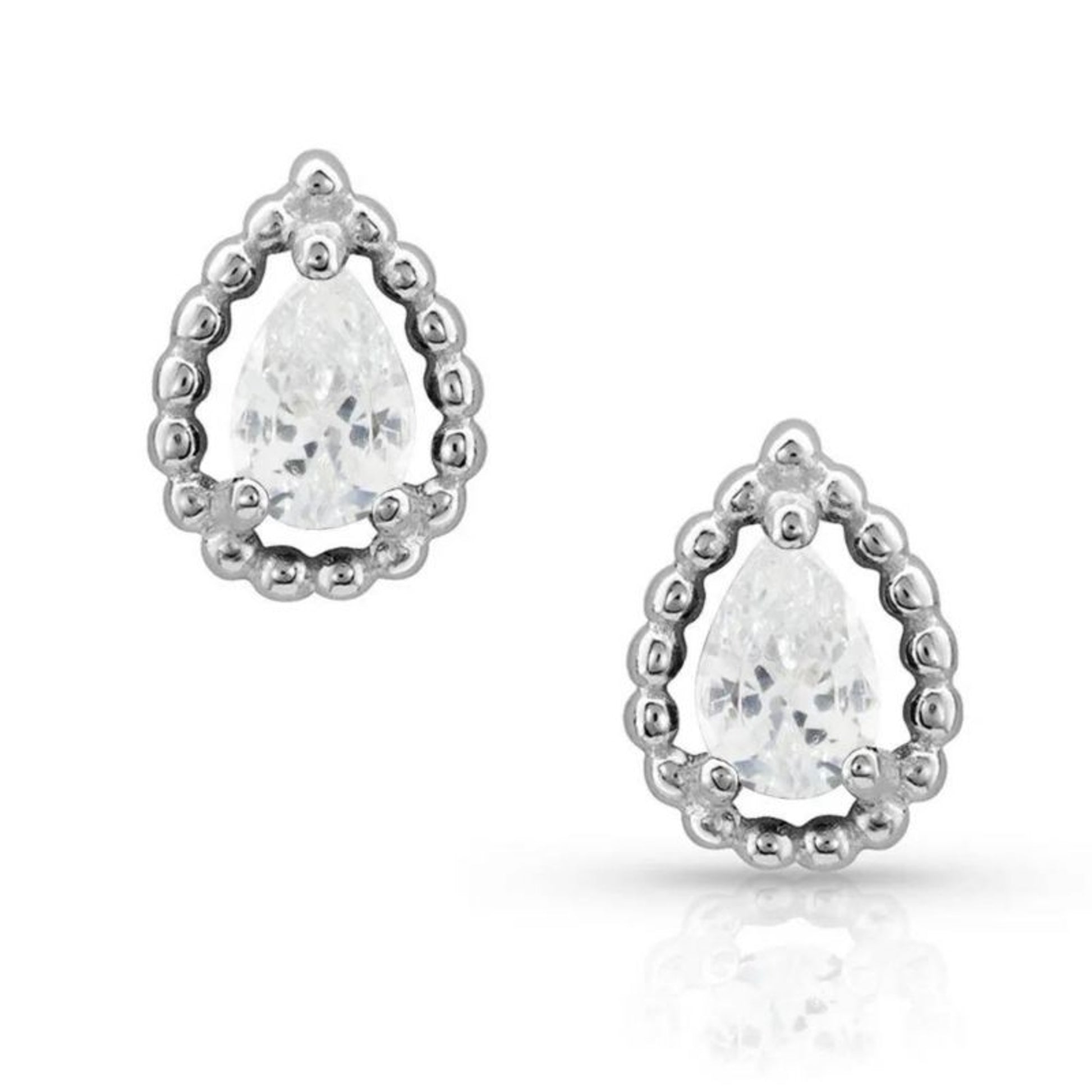 Montana Silversmiths Arctic Rain Teardrop Earrings